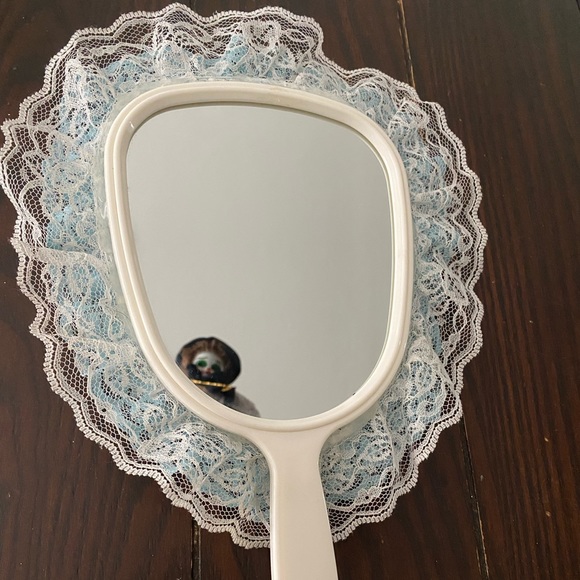 Flower Hand Mirror - Picture 2 of 4